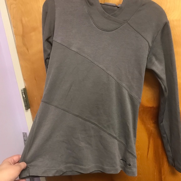 Merrell Women's Gray Pullover Hoodie Sweatshirt Jacket Size Small - Picture 2 of 8